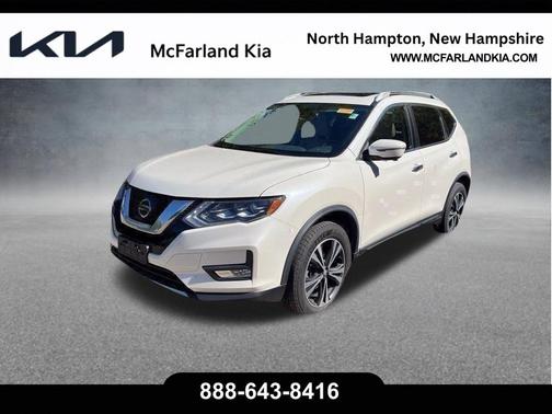 White 2017 Nissan Rogue SL