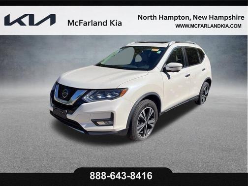 White 2017 Nissan Rogue SL