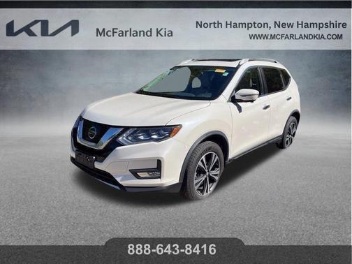 White 2017 Nissan Rogue SL