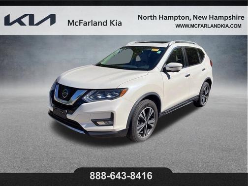 White 2017 Nissan Rogue SL