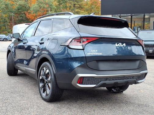Blue 2023 Kia Sportage Plug-In Hybrid X-Line Prestige