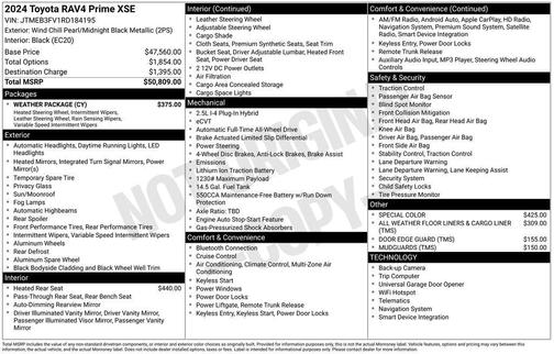 2024 Toyota RAV4 Prime XSE