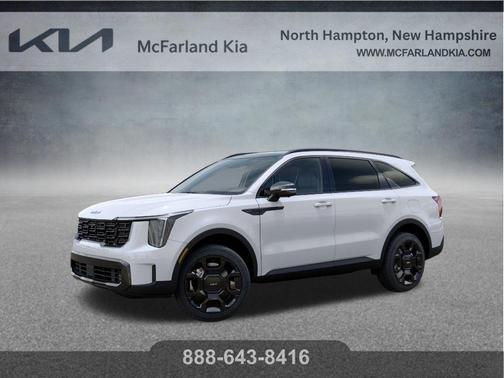 Snow White Pearl 2026 Kia Sorento Hybrid X-LINE SX PRESTIGE