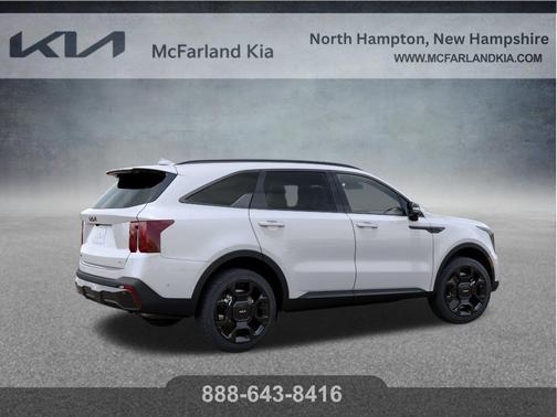 Snow White Pearl 2026 Kia Sorento Hybrid X-LINE SX PRESTIGE