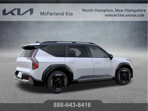 Glacier White 2026 Kia EV9 GT-Line