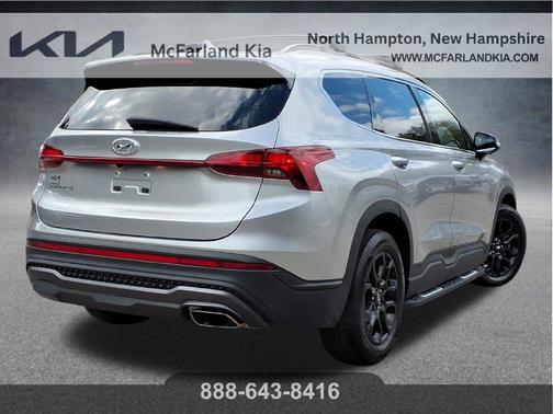 Shimmering Silver Pearl 2022 Hyundai SANTA FE XRT
