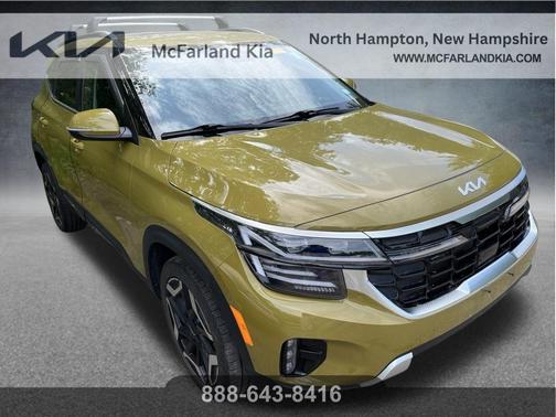 Green 2024 Kia Seltos SX