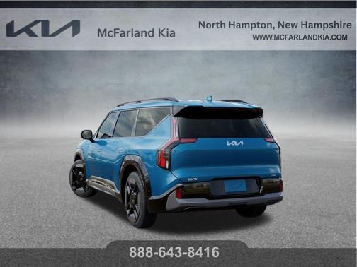 Ocean Blue 2026 Kia EV9 GT-Line