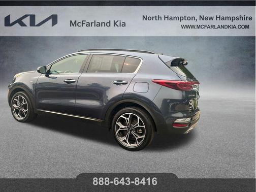 Pacific Blue 2020 Kia Sportage SX Turbo
