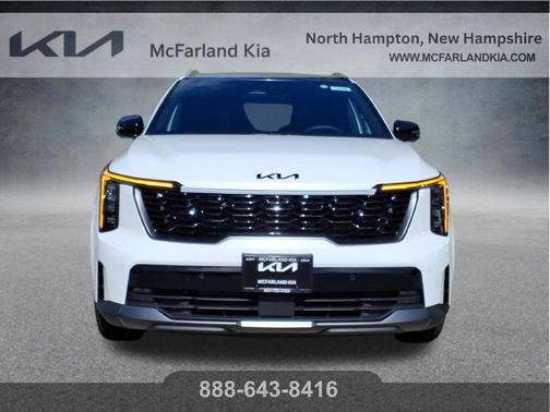 Snow White Pearl 2026 Kia Sorento Hybrid X-LINE SX PRESTIGE