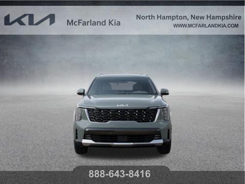 Green 2026 Kia Sorento Plug-In Hybrid EX