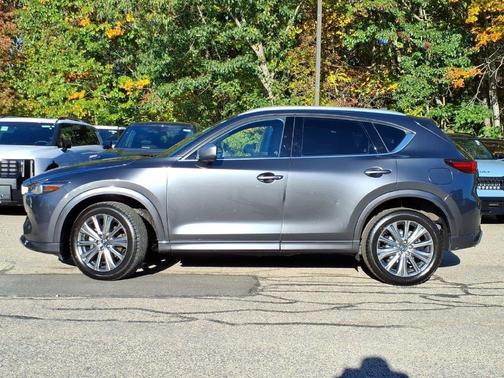 Machine Gray Metallic 2024 Mazda CX-5 2.5 Turbo Signature