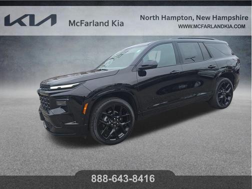 Mosaic Black Metallic 2025 Chevrolet Traverse RS