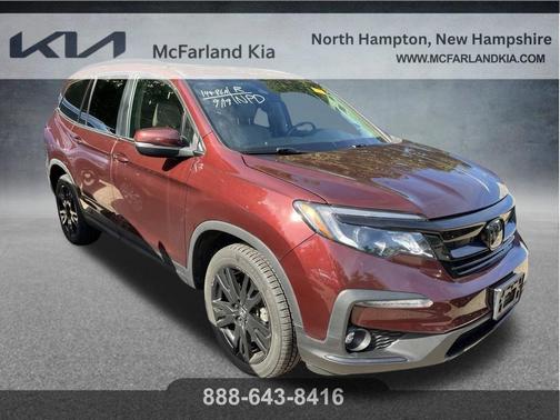 Deep Scarlet Pearl 2022 Honda Pilot Special Edition
