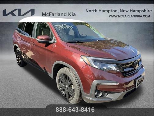 Deep Scarlet Pearl 2022 Honda Pilot Special Edition