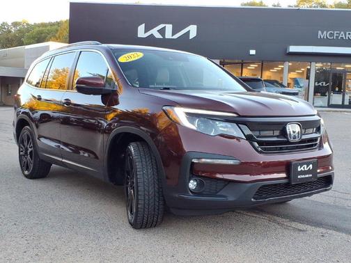 Deep Scarlet Pearl 2022 Honda Pilot Special Edition