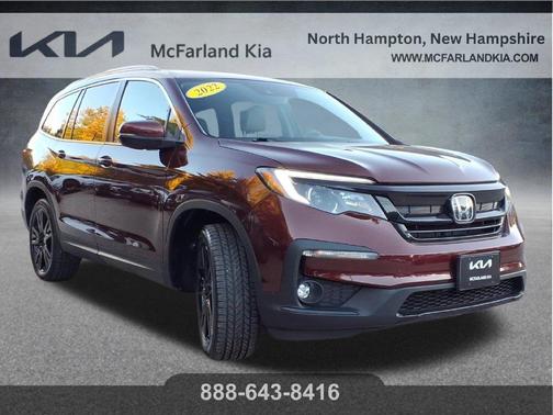 Deep Scarlet Pearl 2022 Honda Pilot Special Edition