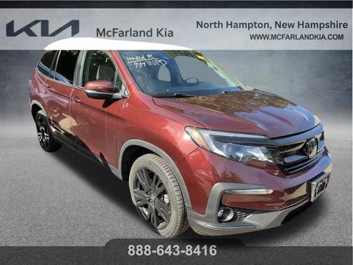 Deep Scarlet Pearl 2022 Honda Pilot Special Edition
