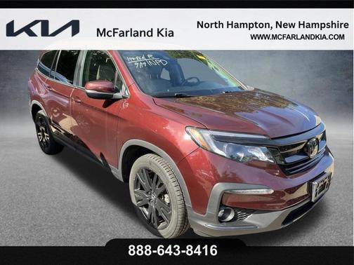 Deep Scarlet Pearl 2022 Honda Pilot Special Edition