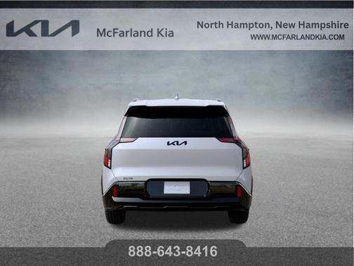 Glacial White Pearl 2026 Kia EV9 Land