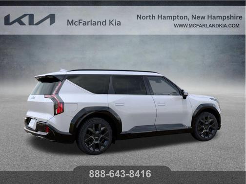 Glacial White Pearl 2026 Kia EV9 Land