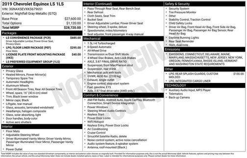 2019 Chevrolet Equinox LS