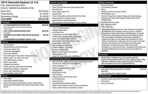 2019 Chevrolet Equinox LS