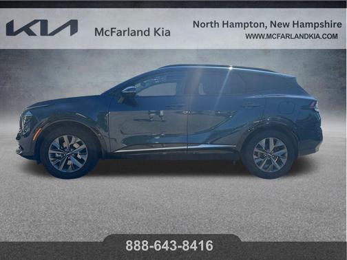 Blue 2024 Kia Sportage Hybrid SX-Prestige