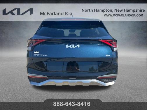 Blue 2024 Kia Sportage Hybrid SX-Prestige