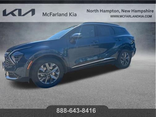 Blue 2024 Kia Sportage Hybrid SX-Prestige