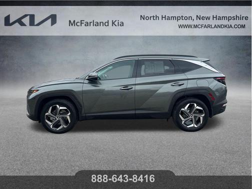 Amazon Gray 2023 Hyundai TUCSON Limited