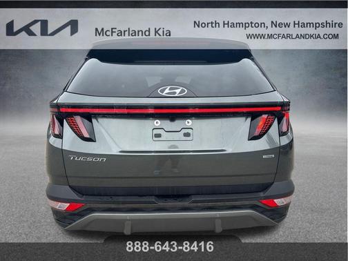 Amazon Gray 2023 Hyundai TUCSON Limited