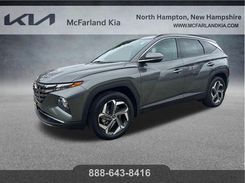 Amazon Gray 2023 Hyundai TUCSON Limited