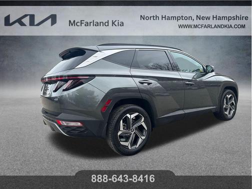 Amazon Gray 2023 Hyundai TUCSON Limited
