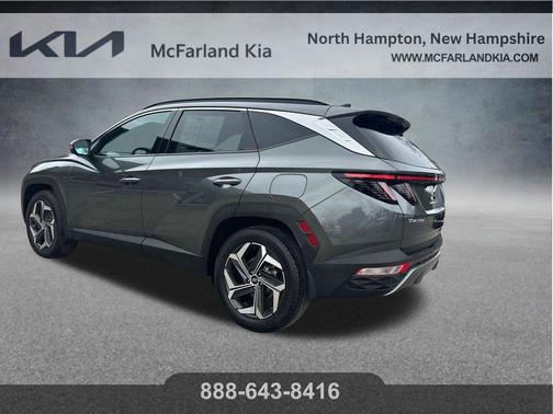 Amazon Gray 2023 Hyundai TUCSON Limited