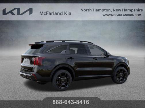 Ebony Black 2026 Kia Sorento X-Line EX