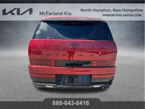 Red 2025 Hyundai SANTA FE Calligraphy