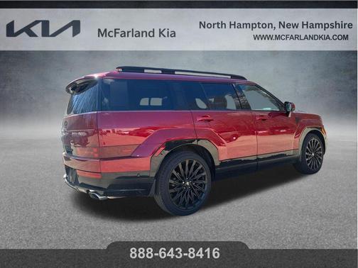 Red 2025 Hyundai SANTA FE Calligraphy