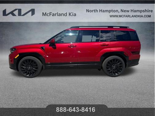 Red 2025 Hyundai SANTA FE Calligraphy