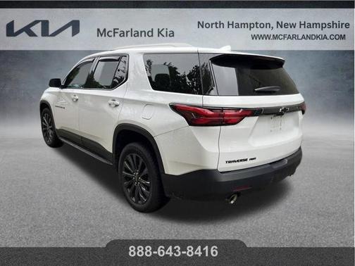 Summit White 2023 Chevrolet Traverse RS