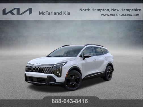 Glacial White Pearl 2026 Kia Sportage X-Line