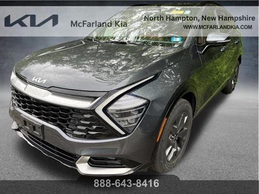 Gravity Gray 2023 Kia Sportage Hybrid SX-Prestige