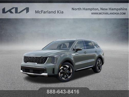 Green 2026 Kia Sorento Plug-In Hybrid EX