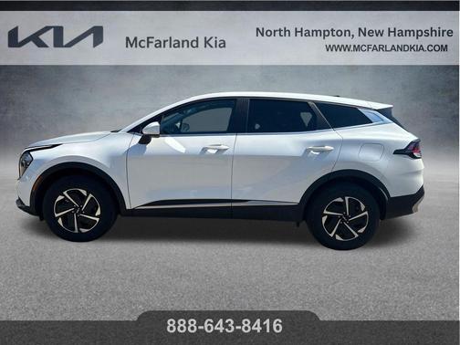 Snow White Pearl 2023 Kia Sportage Hybrid LX