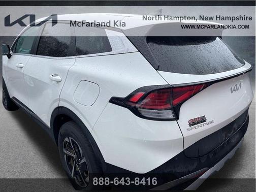 Snow White Pearl 2023 Kia Sportage Hybrid LX