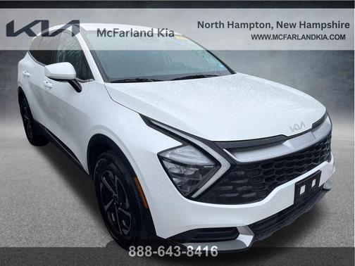 Snow White Pearl 2023 Kia Sportage Hybrid LX
