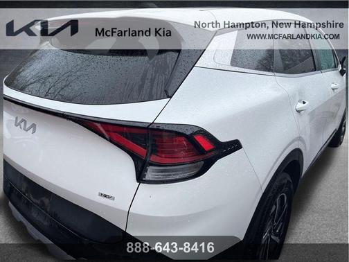 Snow White Pearl 2023 Kia Sportage Hybrid LX