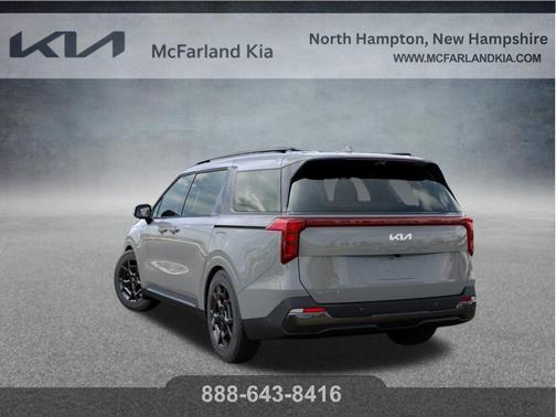 Ceramic Silver 2026 Kia Carnival SX