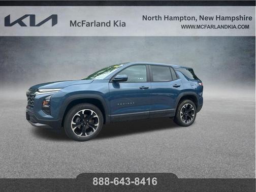Lakeshore Blue Metallic 2025 Chevrolet Equinox LT