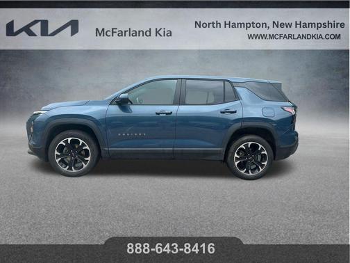 Lakeshore Blue Metallic 2025 Chevrolet Equinox LT